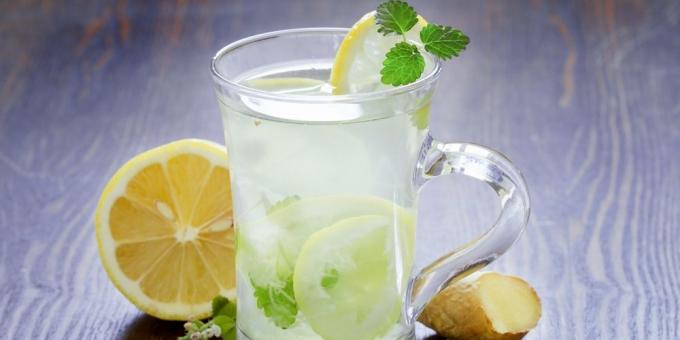 kulsyreholdige limonade: ginger ale