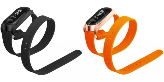 Silikone Rem til Xiaomi Mi Band 3 på to wrap