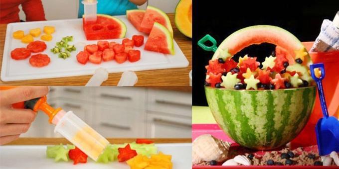Slicer for frugt og grøntsager