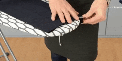 Sådan stryge bukser med pile: vedhæfte benet