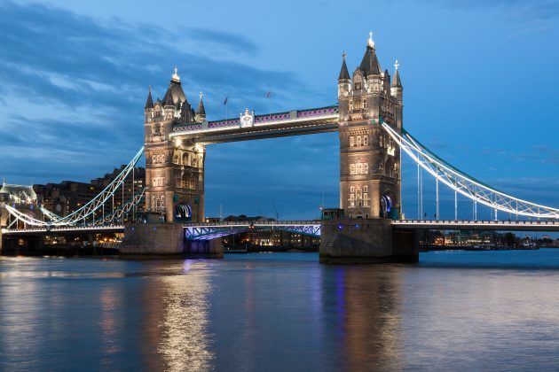 smuk bro: Tower Bridge, London