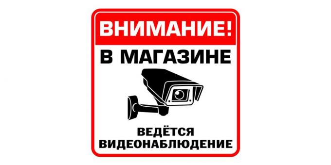 Videoovervågning for at forhindre tyveri