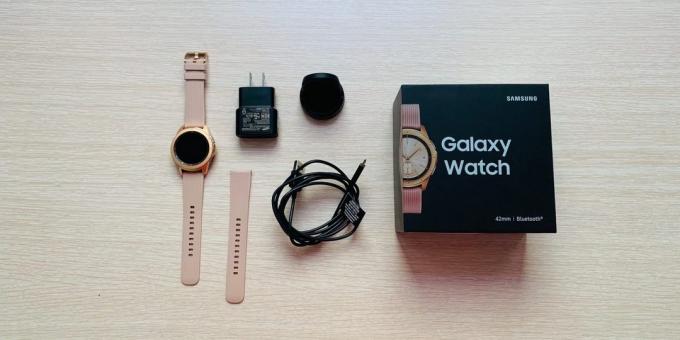 Oversigt Galaxy Watch: Indstillinger