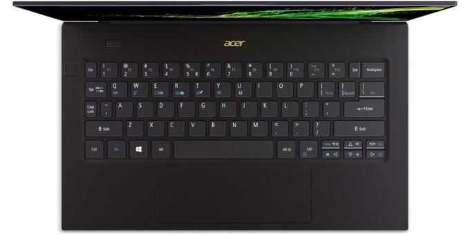 CES 2019: Acer Swift 7 Tastatur