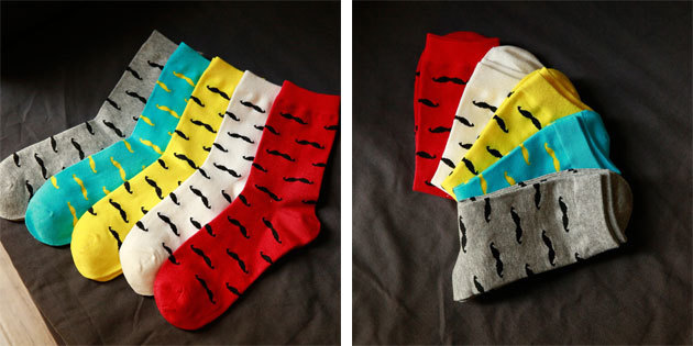 Smukke sokker: mænd bomuld strømper