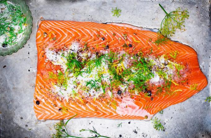 De bedste opskrifter på 2015: gravlax