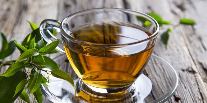 Sådan reduceres stress gennem ernæring: Grøn te
