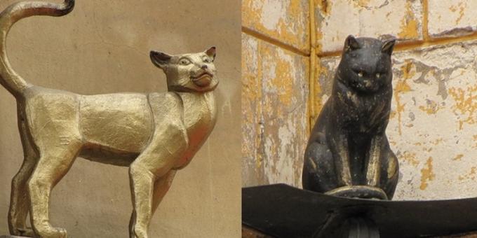 Monumenter af St. Petersburg: Monument Elisa kat og katten Vasilisa