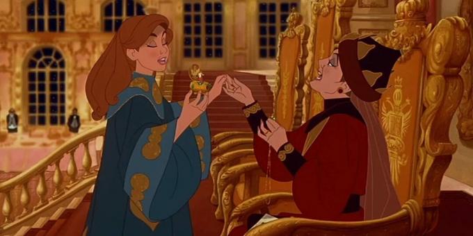 Tegnefilm om prinsesser: "Anastasia"