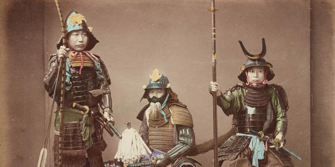 Samuraiens vigtigste våben er katanaen