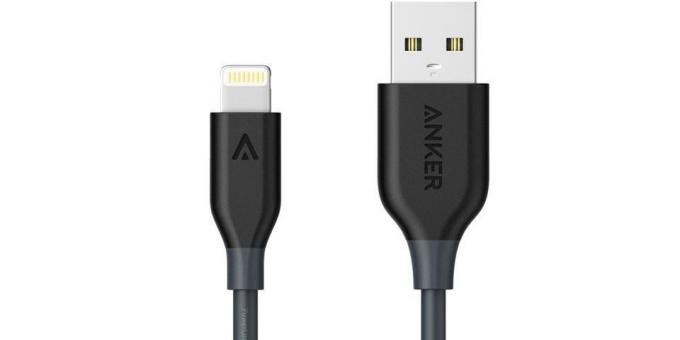 Hvor kan man købe en god kabel til iPhone: Anker PowerLine Kabel