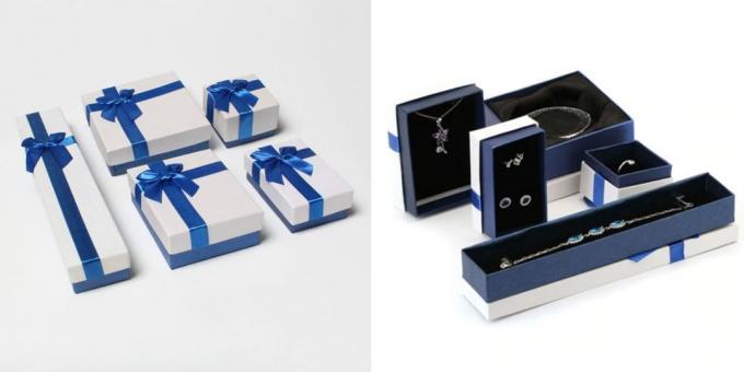 Gave Indpakning: Box til smykker