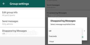 WhatsApp tester en selvdestruerende besked