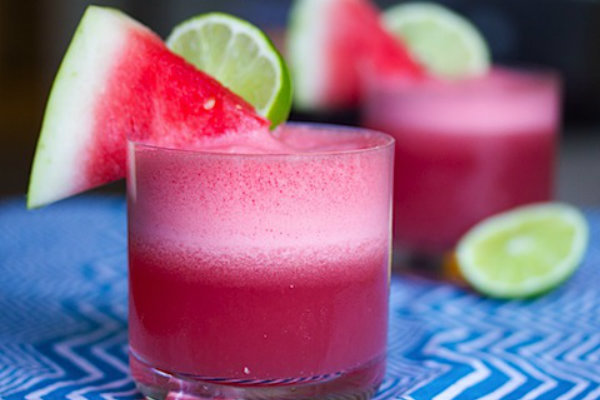 Vandmelon, kokos cocktail