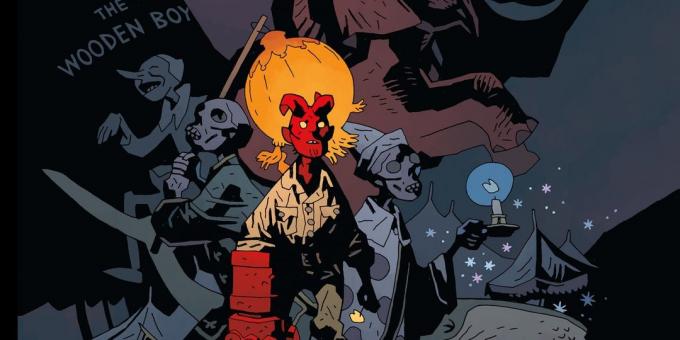 Hellboy: Den skabning med rød hud, ligesom en dæmon