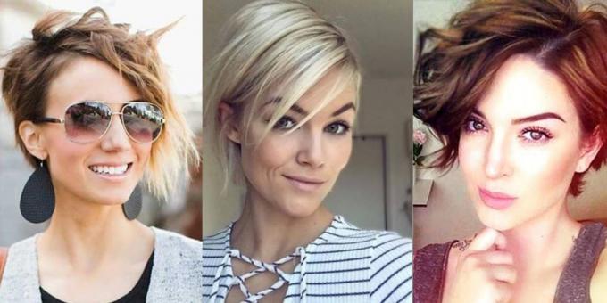 Trendy kvinders haircuts 2019: ekstremt regrown nisser