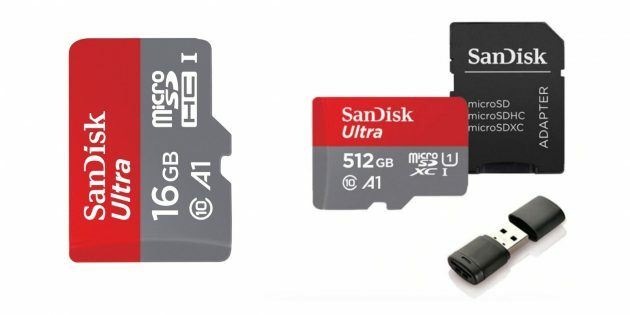 Sandisk MicroSD-kort