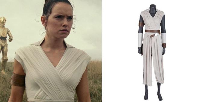 Jul kostumer til voksne: en storslået Rey