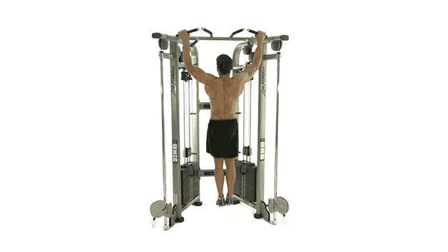 Grundlæggende øvelser med sin egen vægt: pull-ups