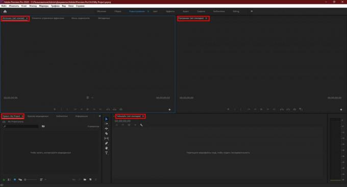 Adobe Premiere Pro: Klik på Rediger