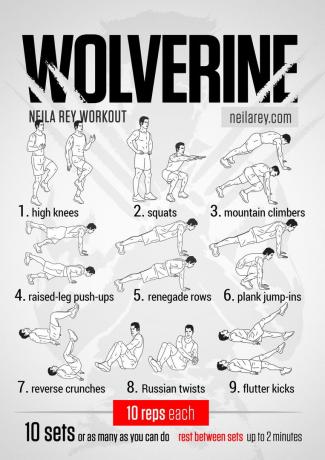 wolverine Workout