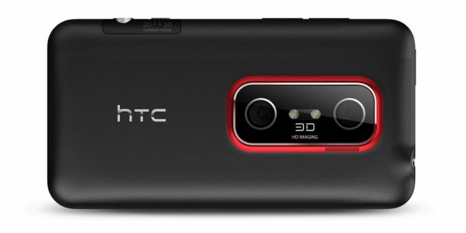 Dobbelt kameraer på HTC Evo 3D