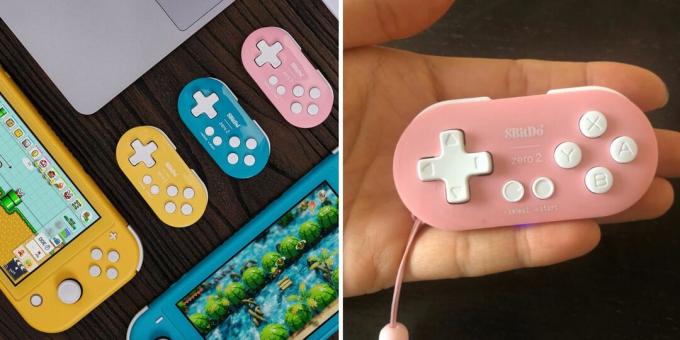 Praktiske gamepads: 8BitDo Zero 2