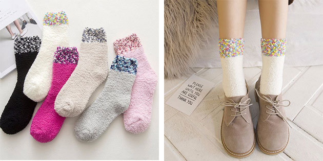 Smukke sokker: Varm kvinders sokker