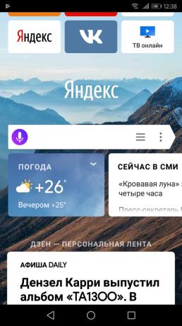Hvordan at tænde inkognitotilstanden "Yandex. browser "