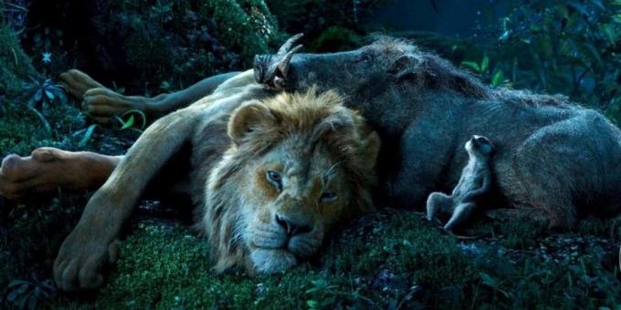 "Løvernes Konge": Simba, Timon og Pumba