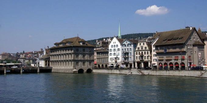 Top byer i form af at leve i Zürich