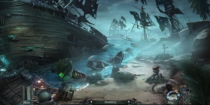 Spillet om pirater: Mareridt fra Deep: Den forbandede Heart