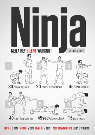 ninja træning