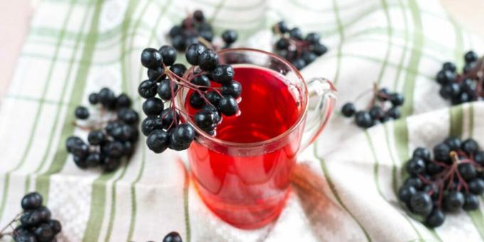 Chokeberry kompot til vinteren