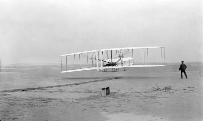 Stor Invention fly brødrene Wright