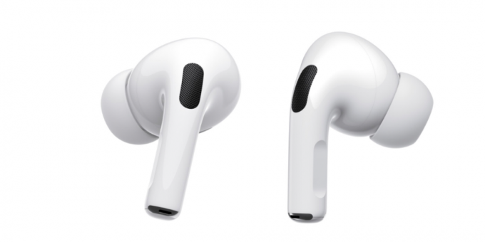 Apple introducerede de hovedtelefoner AirPods Pro. De fik et nyt design og aktiv støj annullering.