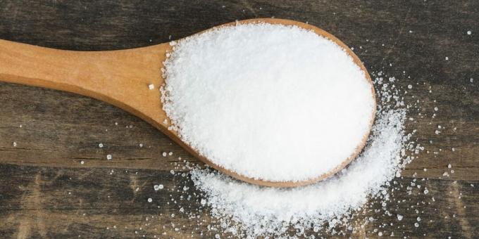 Fødevarer, der indeholder iod: iodiseret salt