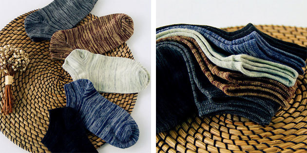 Smukke sokker: mænd bomuld strømper