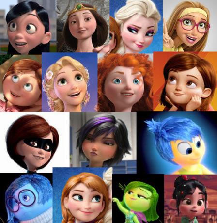 Hos Disney heltinder samme person
