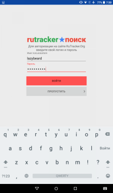 «RuTracker. Søg "- uofficiel klient til at få adgang til RuTracker med Android-enheder
