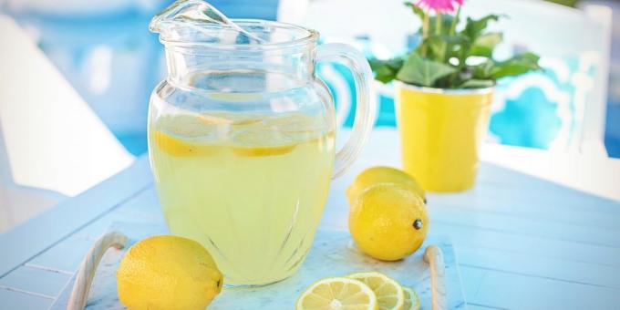 Klassisk limonade med citron
