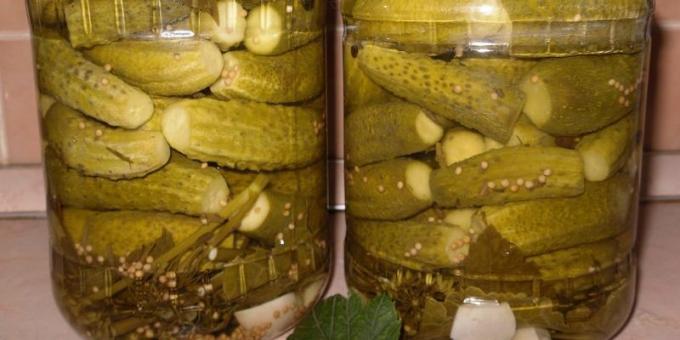 Pickles med sennep og peberrod
