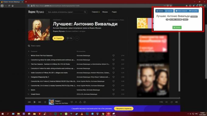 Download musik fra Yandex. Musik ": Yandex Music Fisher