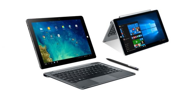budget tabletter: Chuwi Hi10 Pro tastatur