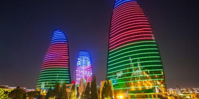 "Flame Towers" i Aserbajdsjan