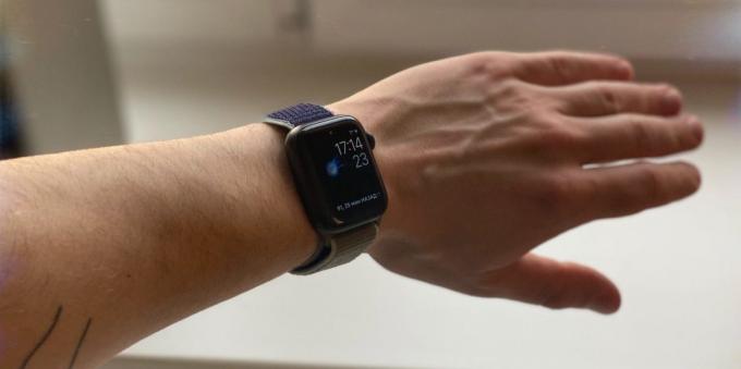 Apple Watch Series 5: på hånden