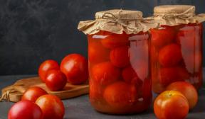 Syltede tomater med løg