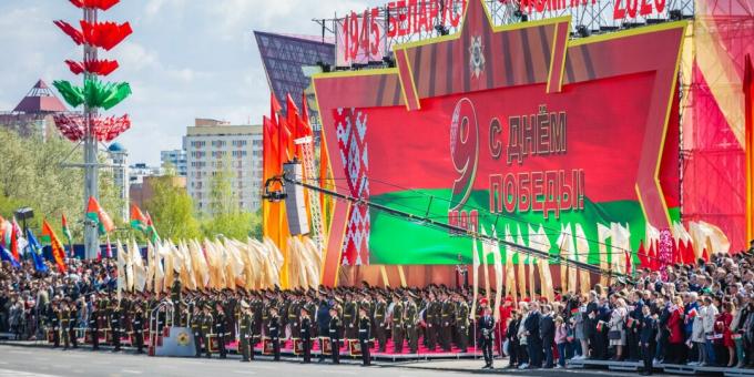 Parade til ære for 75-årsdagen for sejren i Minsk