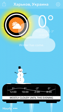 Gulerod Vejret til iOS - vejr med sarkasme og humor
