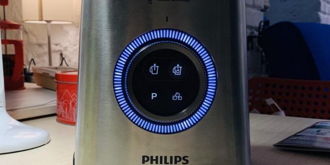 Gennemgang af Philips HR3752: Knapper